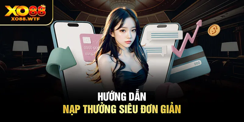 Hướng dẫn nạp thưởng siêu đơn giản 